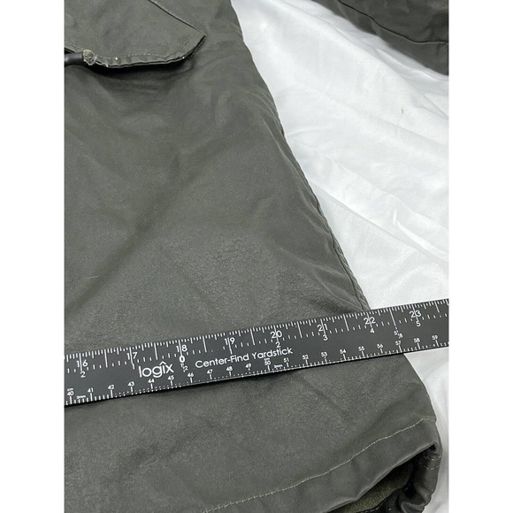 TIENFOOK Men Parka Jacket Winter Coat Drawstring Waist Hood DetachableMed - Picture 11 of 14